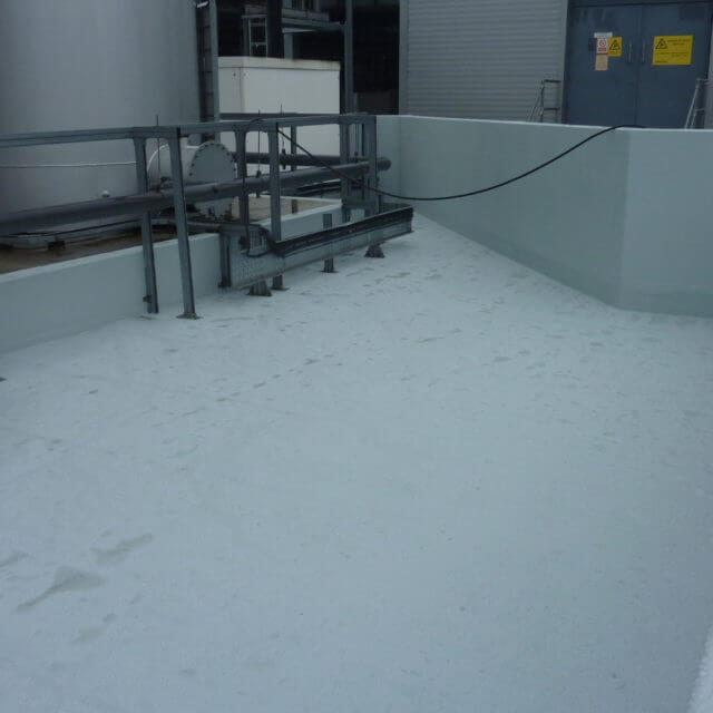 GRP-Linings completed install on a commercial roof