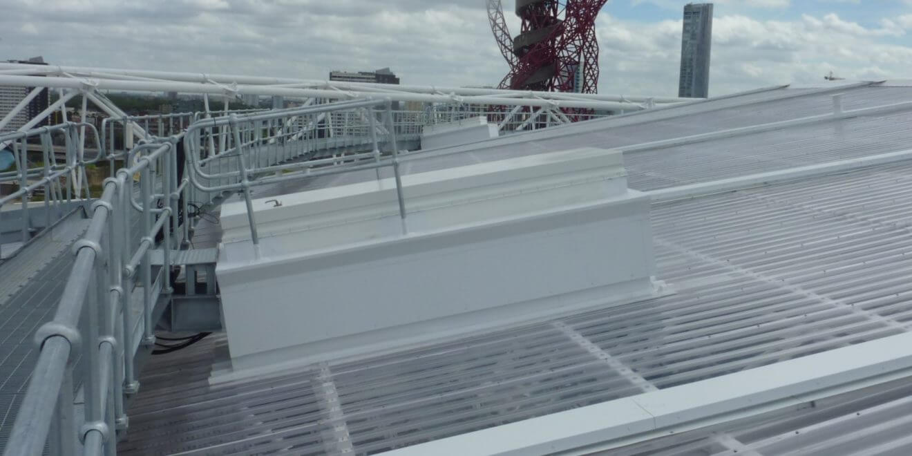 olympic stadium Waterproofing and access hatch installation